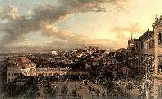 BELLOTTO, Bernardo View of Warsaw from the Royal Palace nl Norge oil painting reproduction